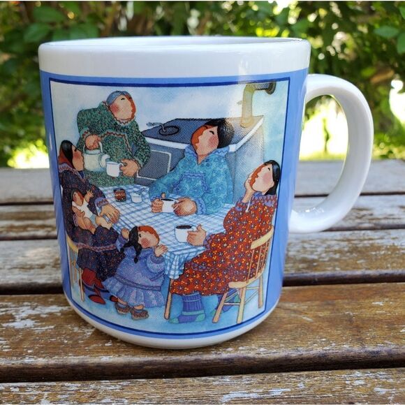 Barbara Lavallee Inuit Kitchen Coffee Cup Mug - Picture 1 of 6